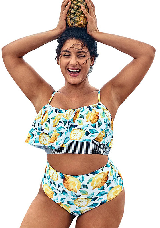 Tank High Waist Bikini Set