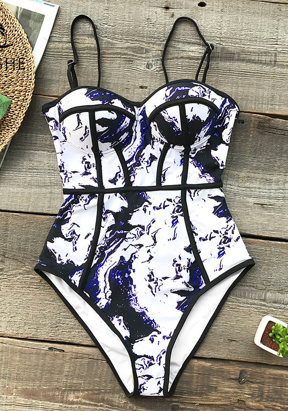 Tie-dye One-piece Swimsuit