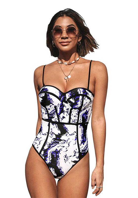 Tie-dye One-piece Swimsuit