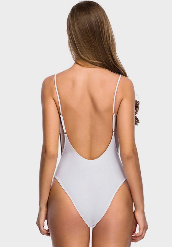 Luna Low V Neck Scoop One Piece