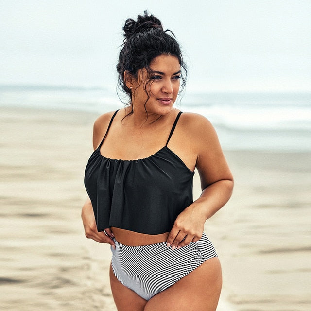 Tank High Waist Bikini Set