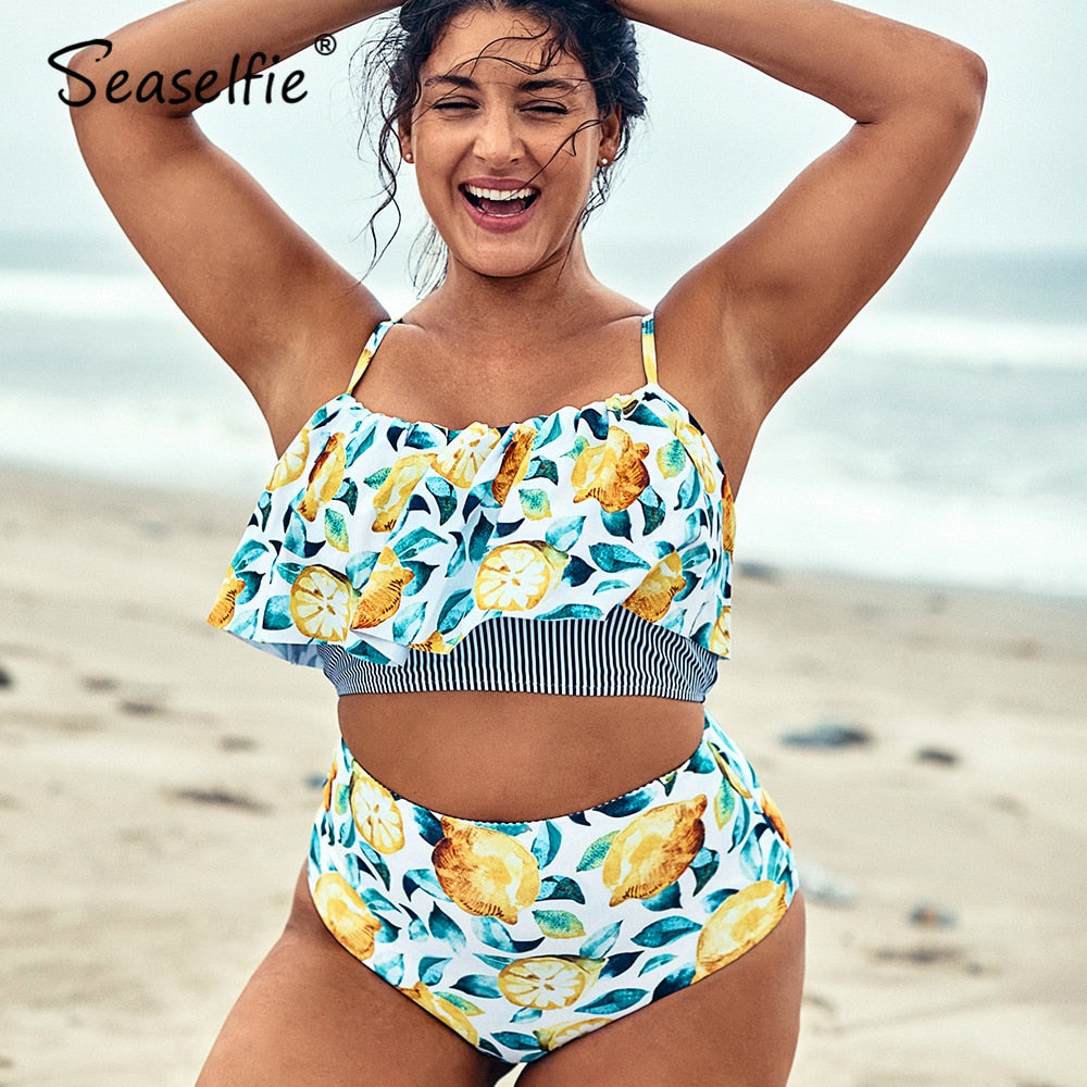 Tank High Waist Bikini Set