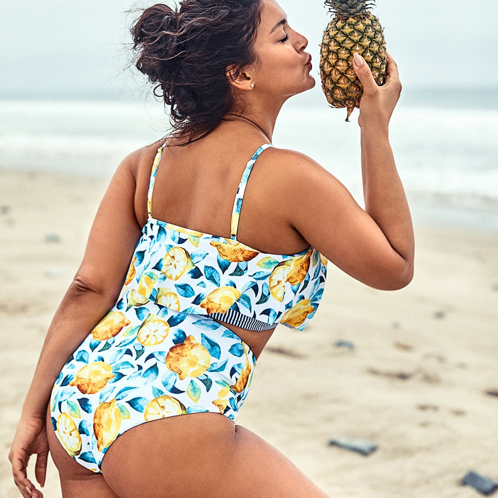 Tank High Waist Bikini Set