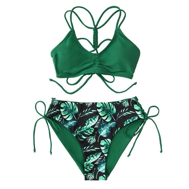 Reversible Bottom Bikini Set